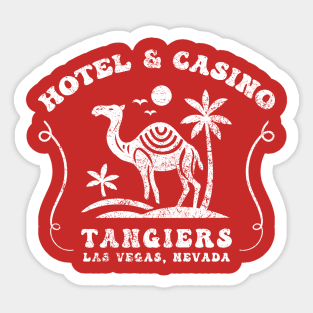 The Tangiers /// Hotel & Casino Sticker